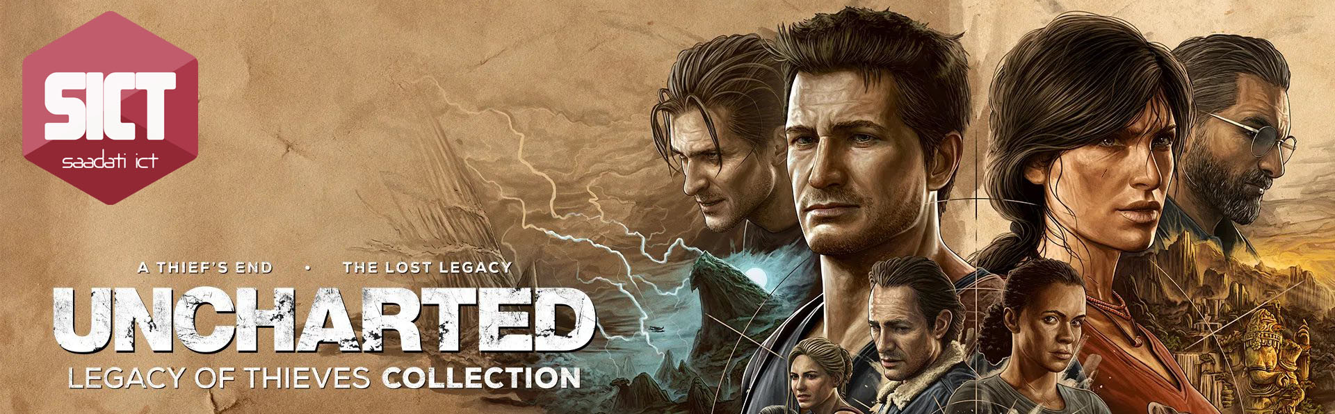 تریلر عرضه بازی Uncharted Collection